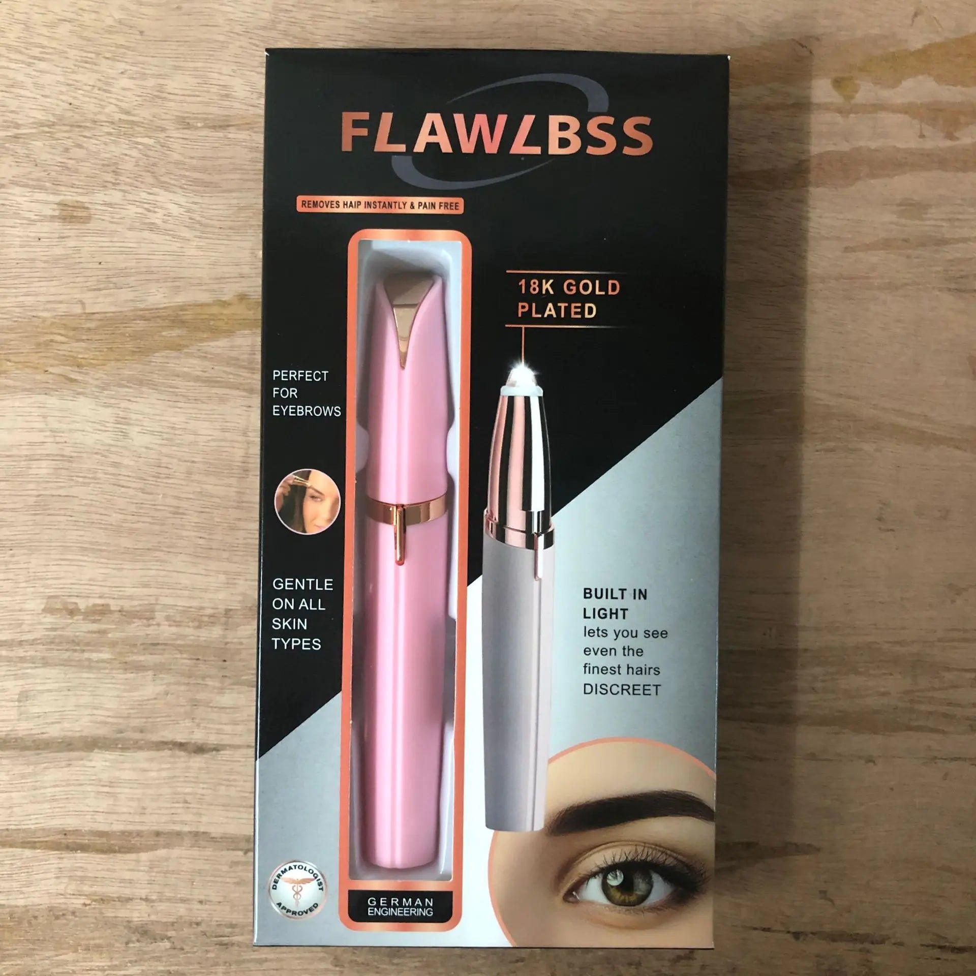 Rechargeable Electric Eyebrow Trimmer — Multi-Function Personal Grooming Tool