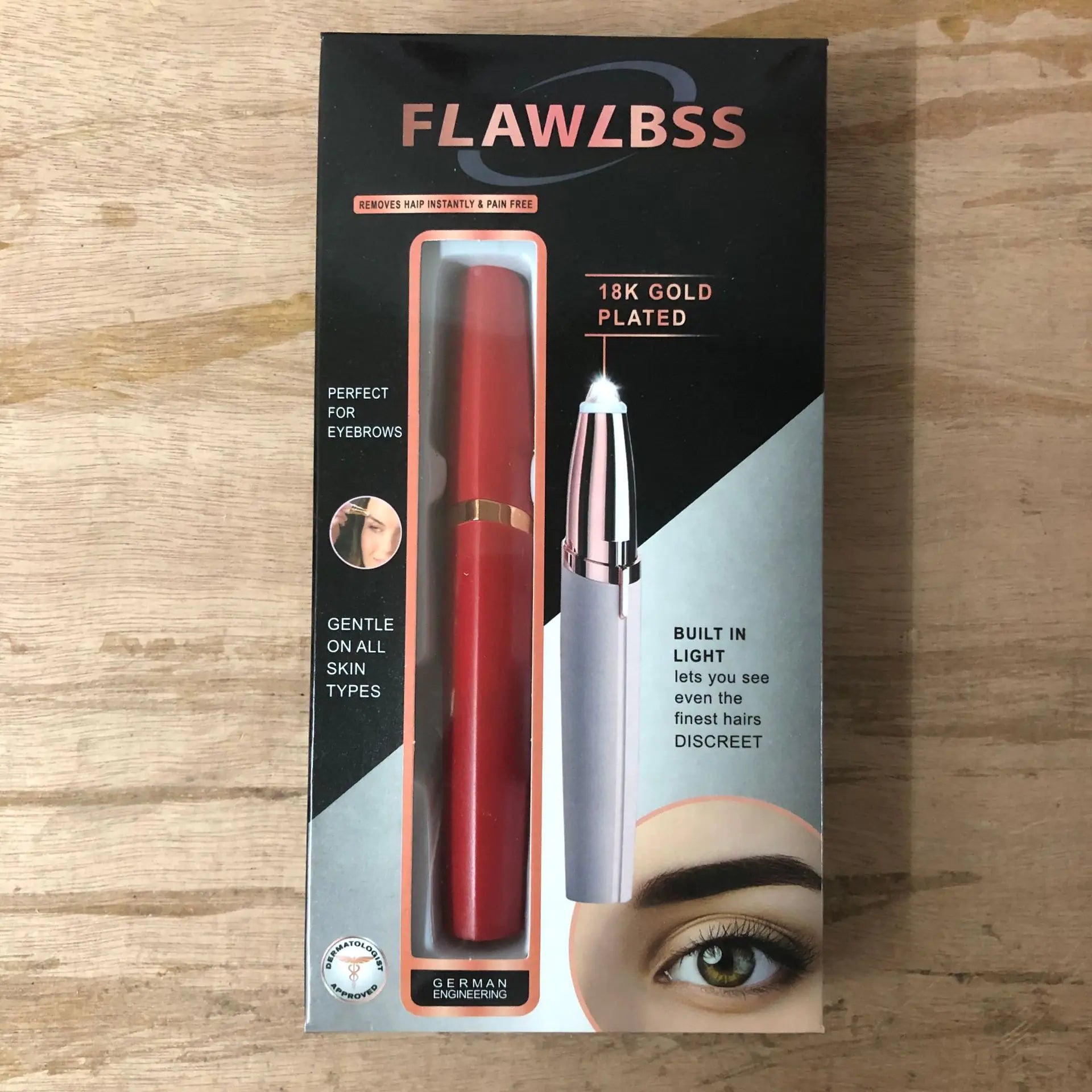 Rechargeable Electric Eyebrow Trimmer — Multi-Function Personal Grooming Tool