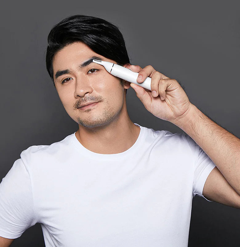 Rechargeable Electric Nose Hair Trimmer & Hair Shaver — Personal Grooming Tool