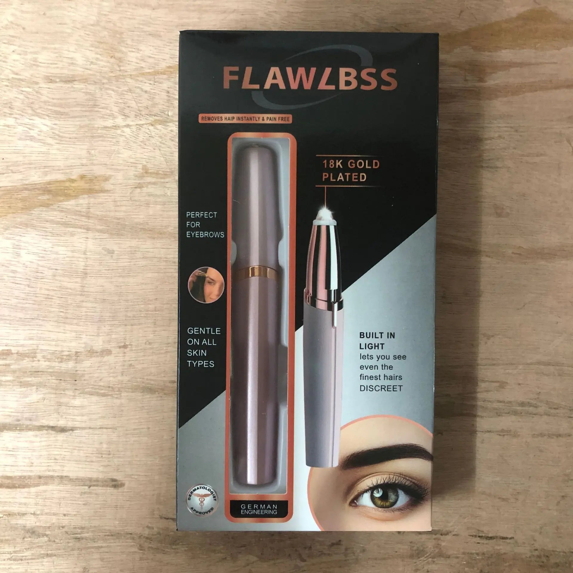 Rechargeable Electric Eyebrow Trimmer — Multi-Function Personal Grooming Tool