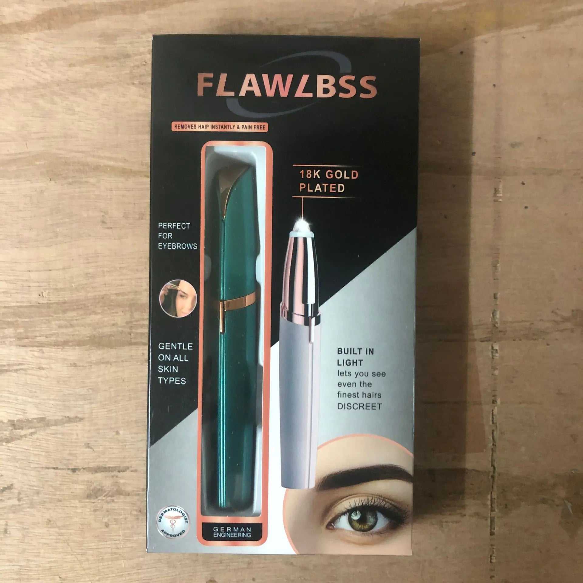 Rechargeable Electric Eyebrow Trimmer — Multi-Function Personal Grooming Tool