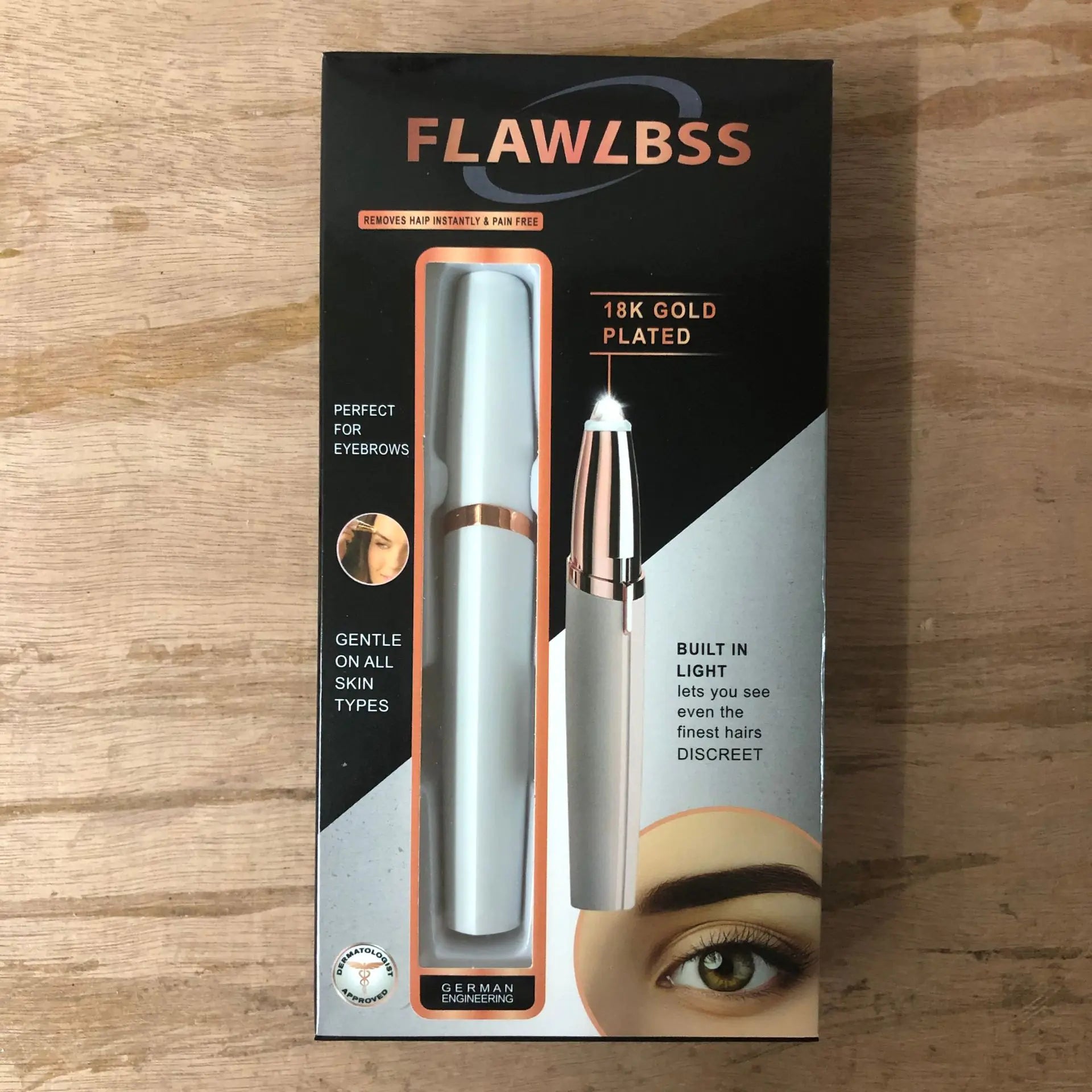 Rechargeable Electric Eyebrow Trimmer — Multi-Function Personal Grooming Tool