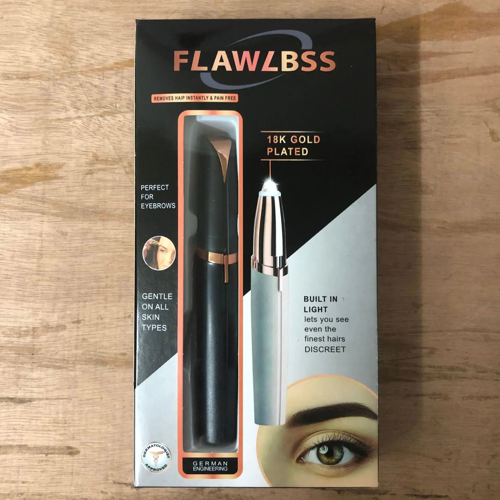 Rechargeable Electric Eyebrow Trimmer — Multi-Function Personal Grooming Tool