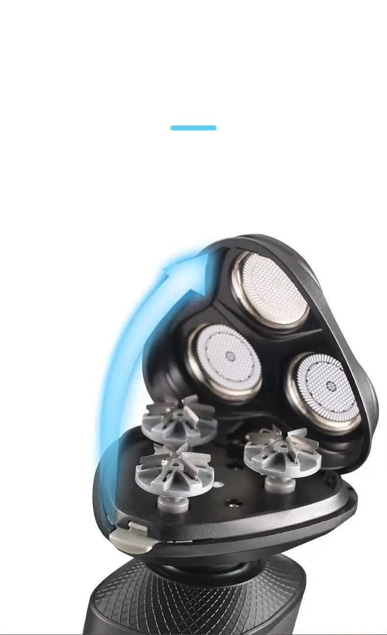 Rechargeable 3-in-1 Electric Razor for Men – Trimmer & Shaver
